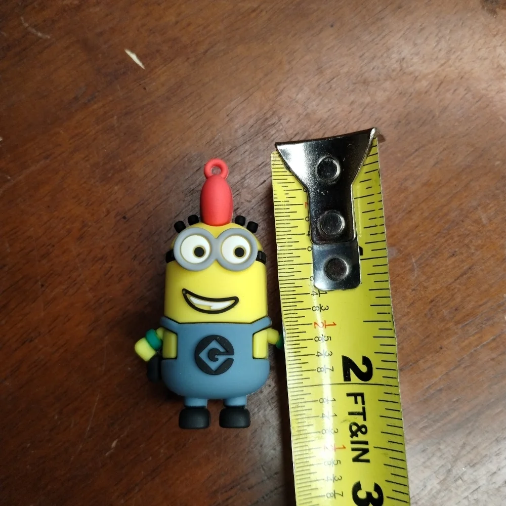 New Rooster Chicken Minion Figure Keychain